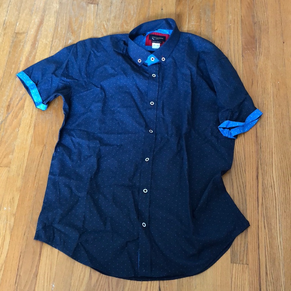 Blue Short Sleeve shirt
